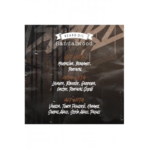 Barber Marmara Sakal Bakım Yağı, Sandal Ağacı, Güçlendirici, Onarıcı, 30 Ml