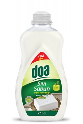 Doa Sıvı Sabun Beyaz Sabun 2500 ml