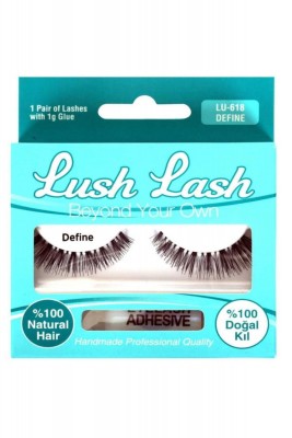 LUSH LASH %100 DOĞAL KIL DEFINE TAKMA KİRPİK - LU-618 LUSH LASH %100 DOĞAL KIL DEFINE TAKMA KİRPİK - LU-618