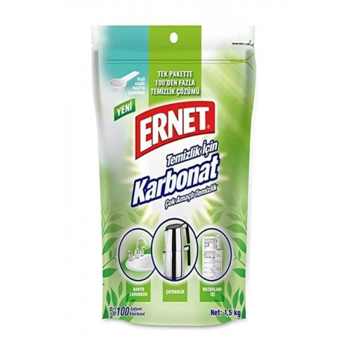 Ernet Temizlik Icin Karbonat 1.5 Kg Ernet Temizlik Icin Karbonat 1.5 Kg
