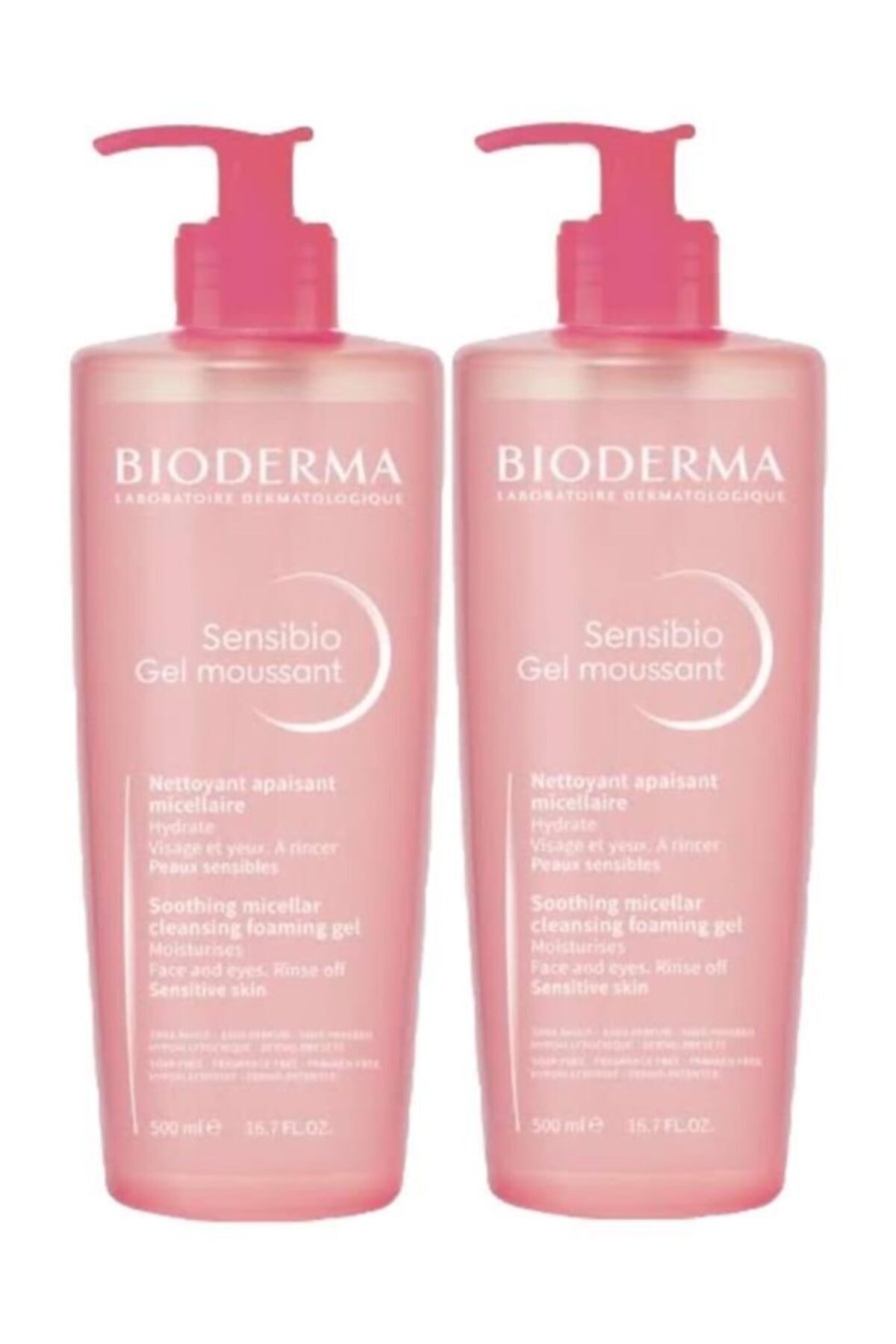 Биодерма гель для умывания. Bioderma Sensibio Gel moussant. Bioderma Sensibio гель для умывания 500 мл. Биодерма Сенсибио розовая. Bioderma Sensibio Gel moussant 500ml.