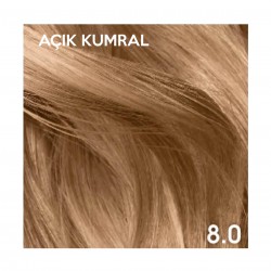Prozinc Color 8.0 Kumral - Amonyaksız Bitkisel Kalıcı Saç Boyası
