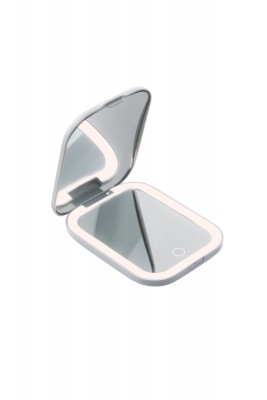 PROCO Beauty Pro Dokunmatik LED Işıklı Katlanabilen Makyaj Aynası-Şarj Edilebilir Uzun Kullanım Ömrü