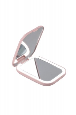 PROCO Beauty Pro Dokunmatik LED Işıklı Katlanabilen Makyaj Aynası-Şarj Edilebilir Uzun Kullanım Ömrü